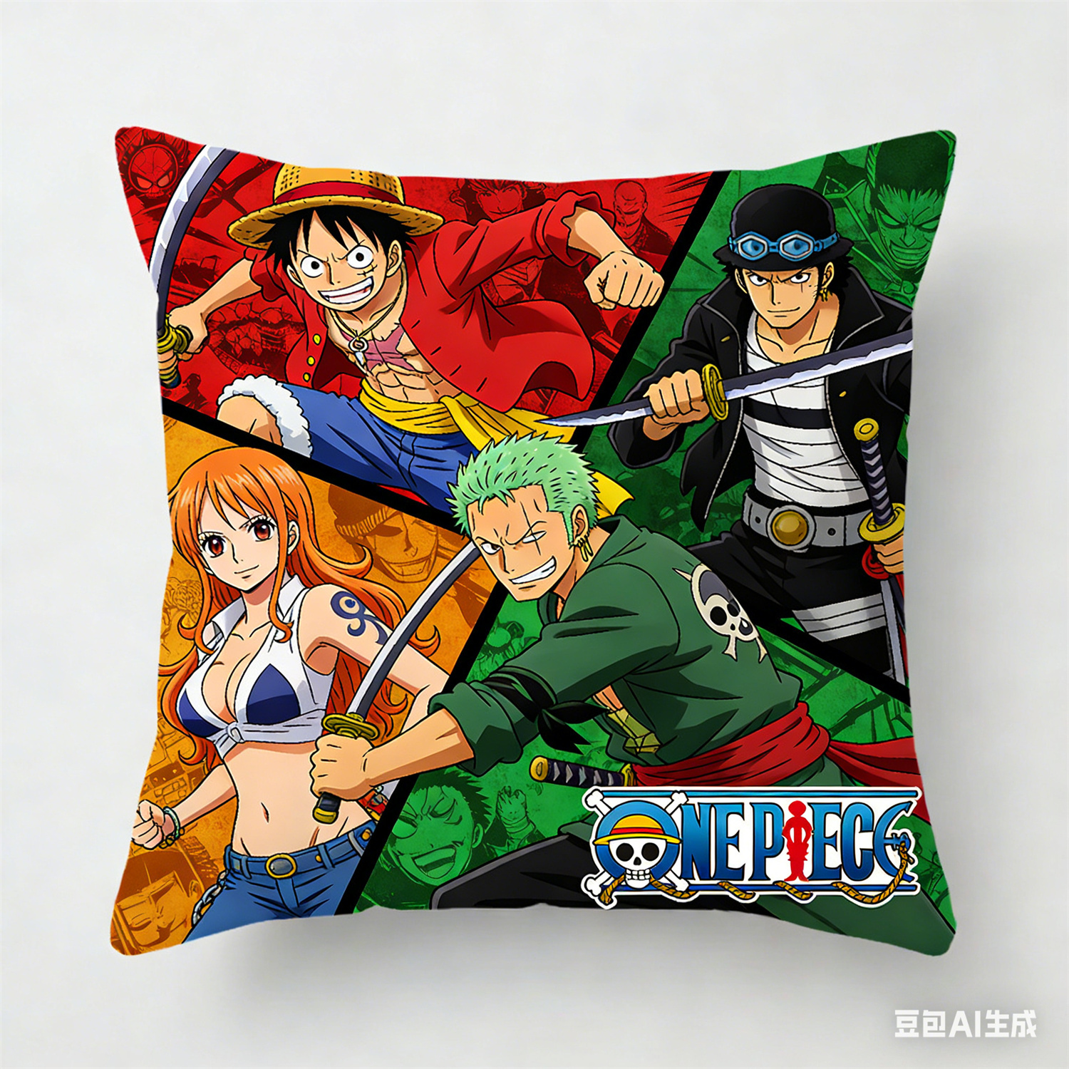 One Piece Pillow Cover, Anime  - Tech Home Accessories avaliação e preço