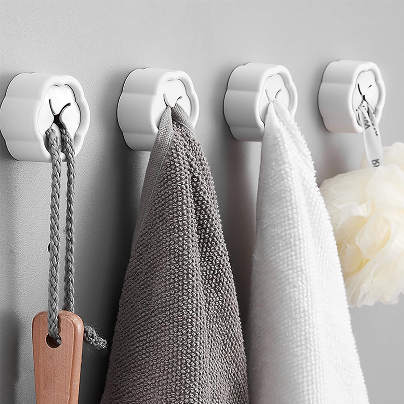 6PCS Self Adhesive Towel Holde - Tech Accessories Organizer avaliação e preço