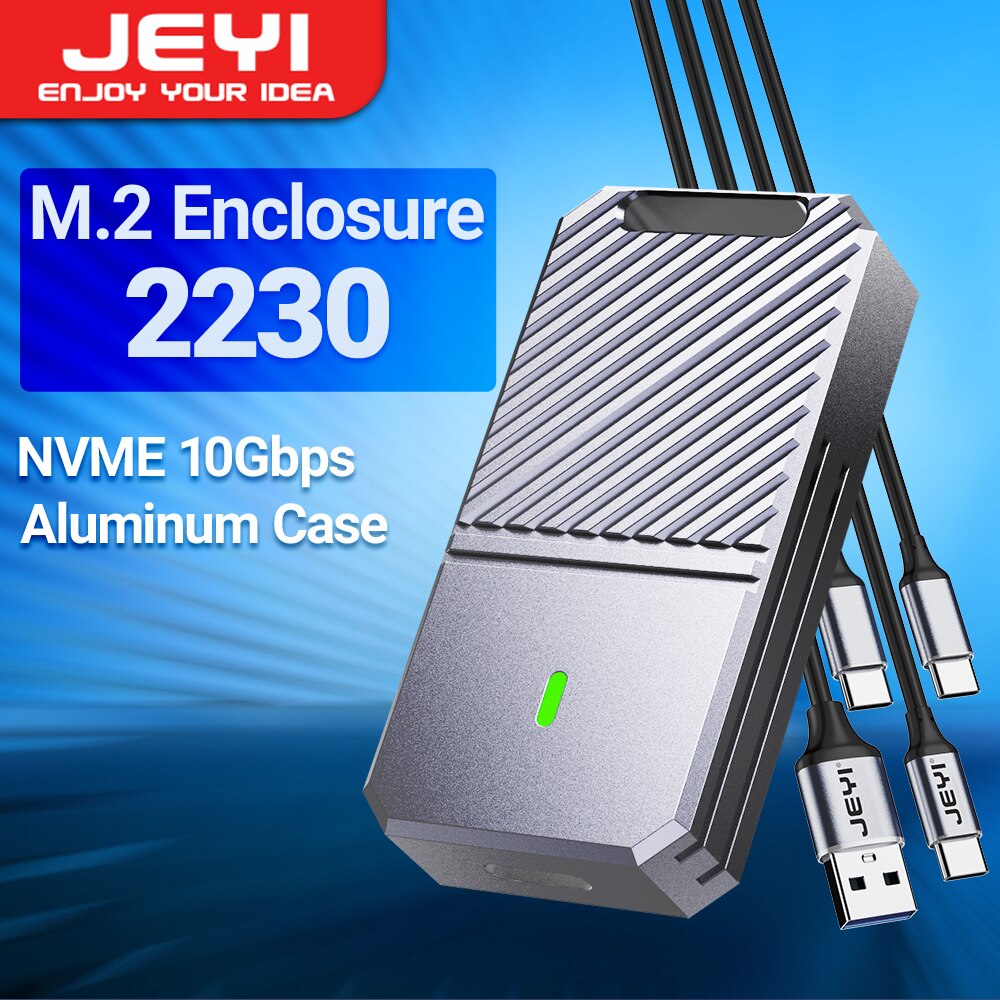 JEYI 2230 NVMe SSD Enclosure,  - Portable Ssd Enclosure avaliação e preço