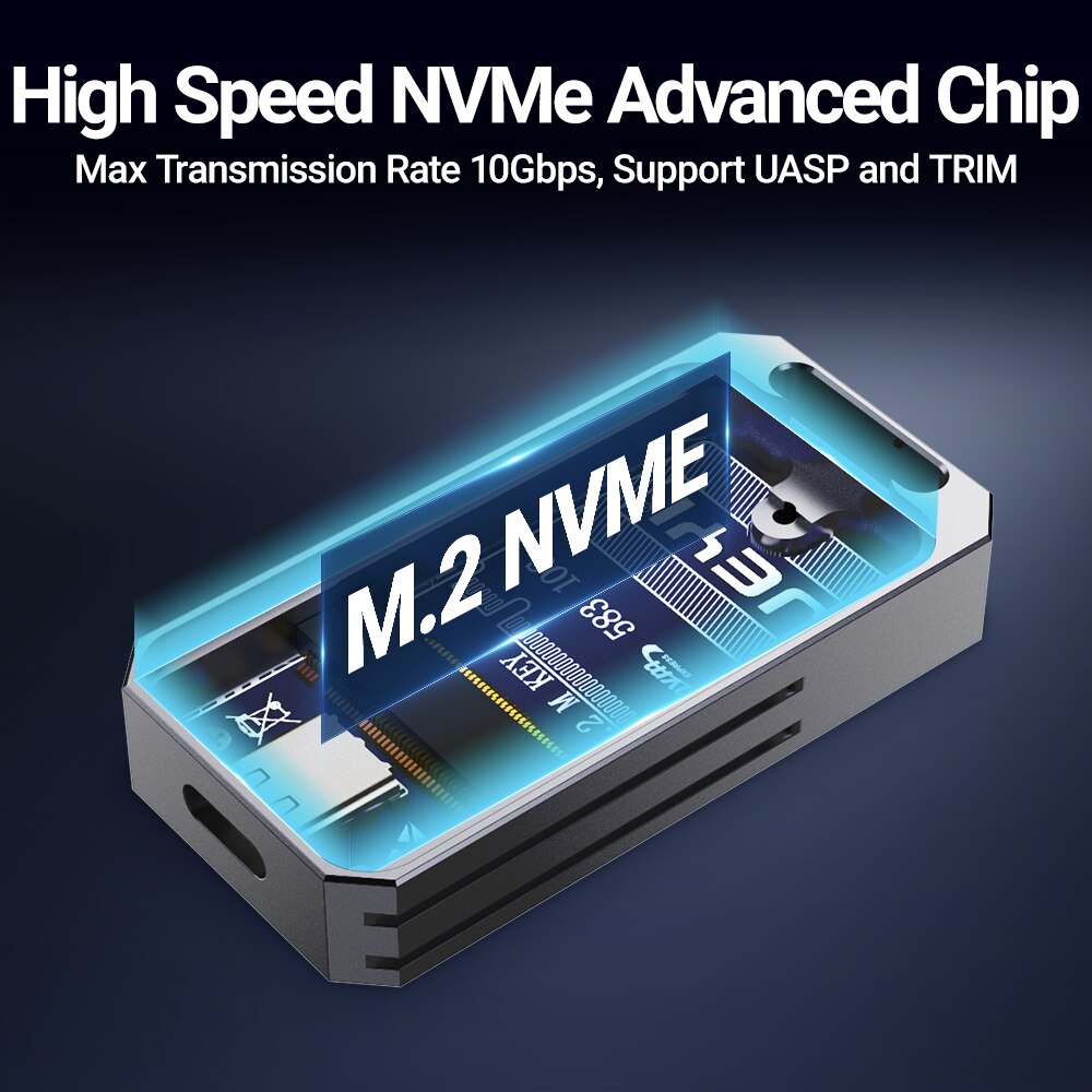 JEYI 2230 NVMe SSD Enclosure,  - Portable Ssd Enclosure avaliação e preço