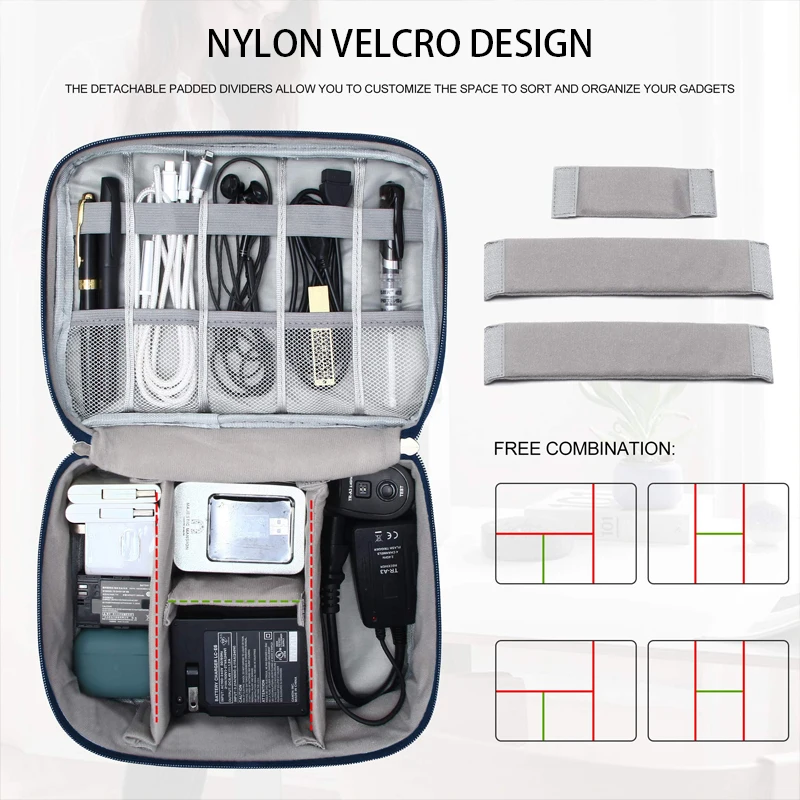 Portable USB Data Line Charger - Tech Accessories Kit avaliação e preço