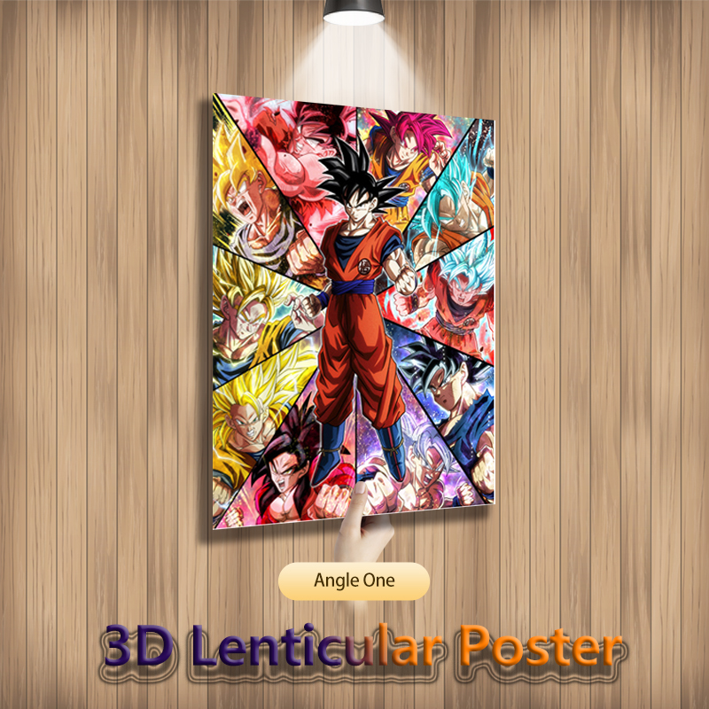 Anime 3D Lenticular Posters Fl - Tech Home Accessories avaliação e preço
