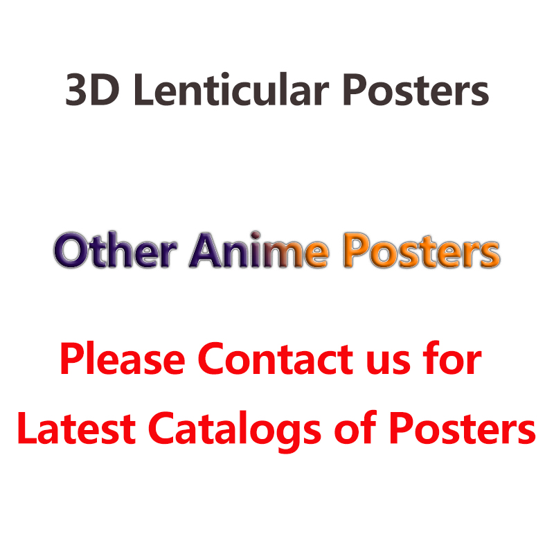 Anime 3D Lenticular Posters Fl - Tech Home Accessories avaliação e preço