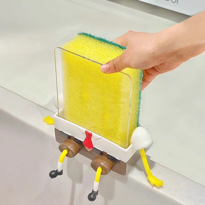 Dishwashing Cartoon Sponge Sto - Tech Accessories Organizer avaliação e preço