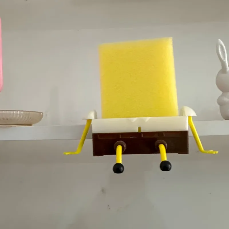 Dishwashing Cartoon Sponge Sto - Tech Accessories Organizer avaliação e preço
